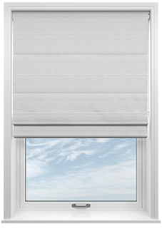 Oslo, Silver - Roman Blind